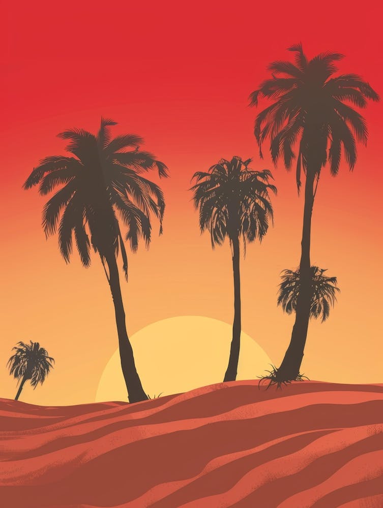 Sunset In The Desert 10