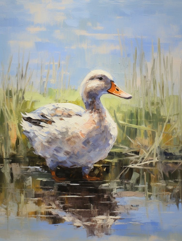 Bird Painting Mallard Duck 1
