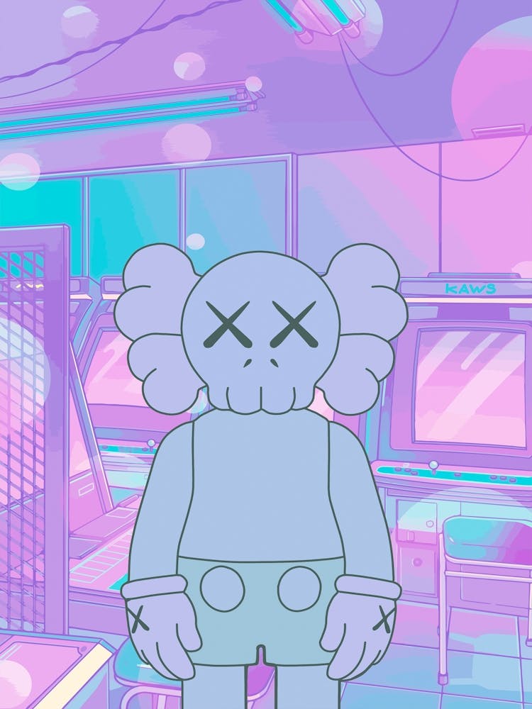 kaws old gamer