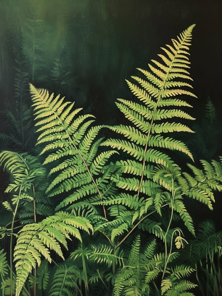 Tassel Fern Painting 3
