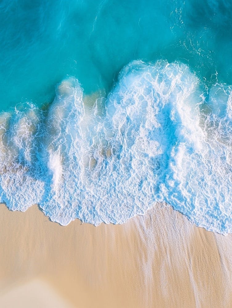 Aerial View Of A Beach 75