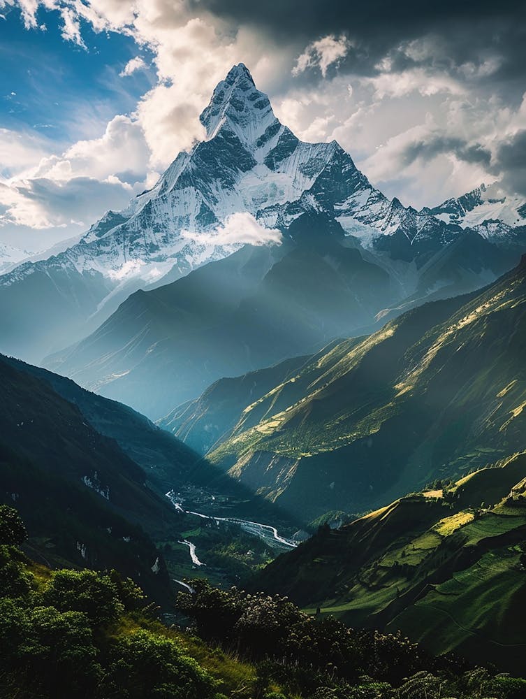 Nepal Mountains