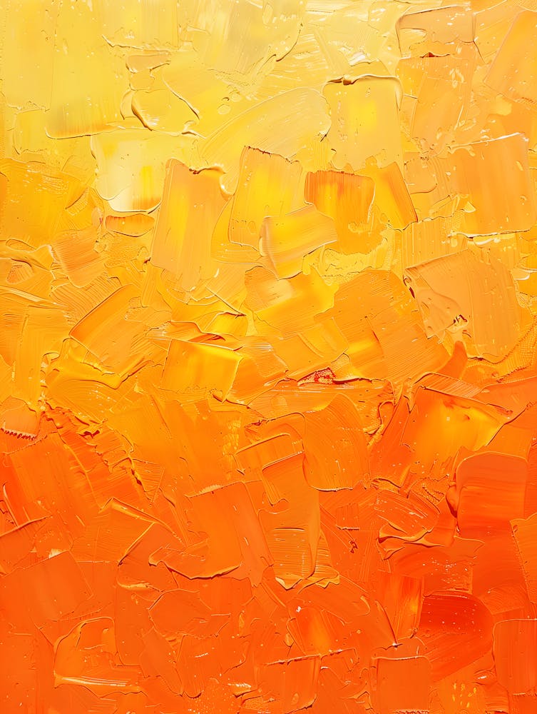 Abstract Orange Sunset