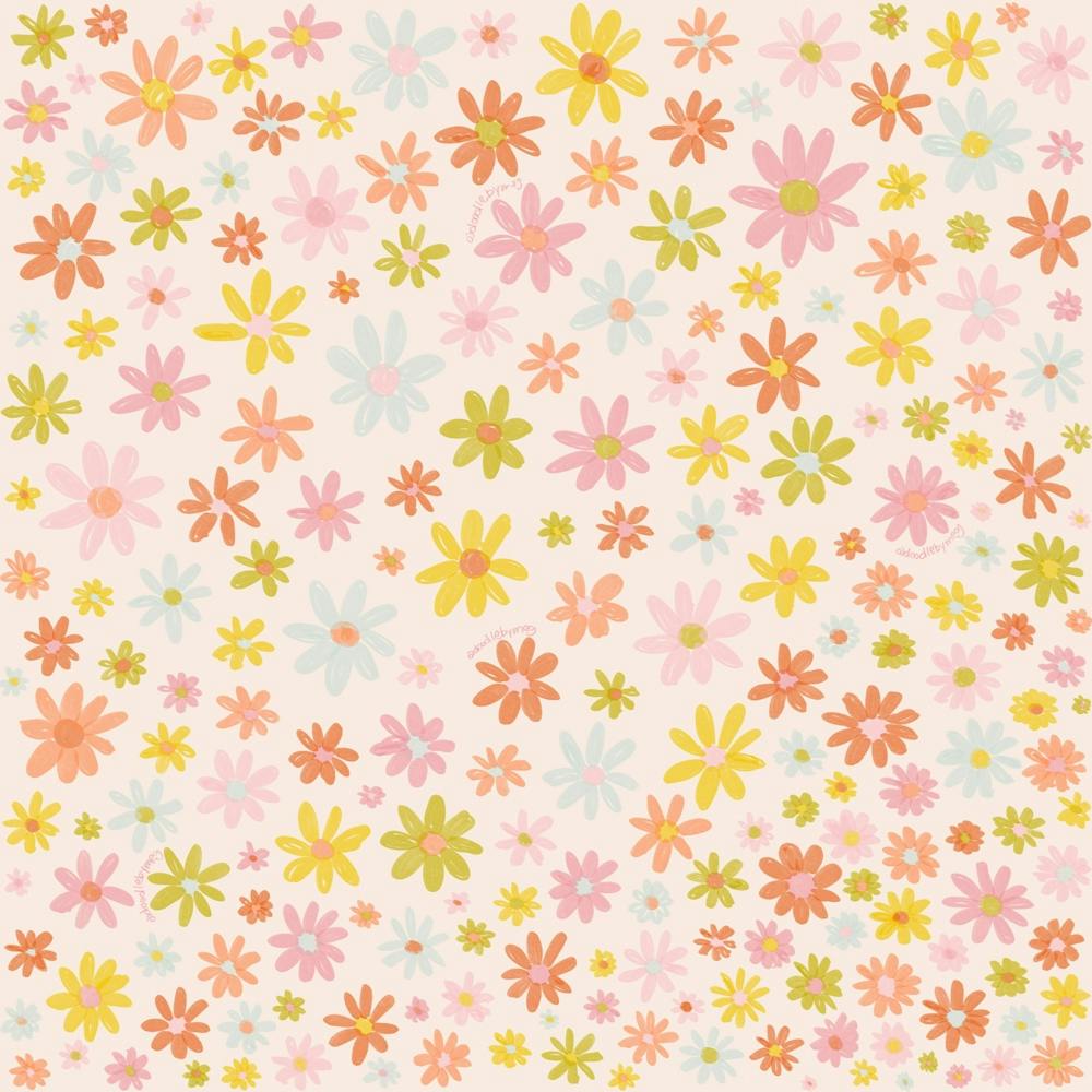 Marker Flowers Print