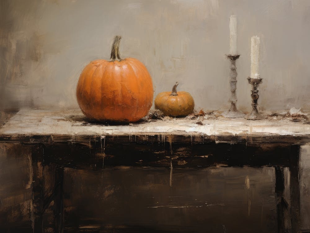 Autumn Still Life Painting