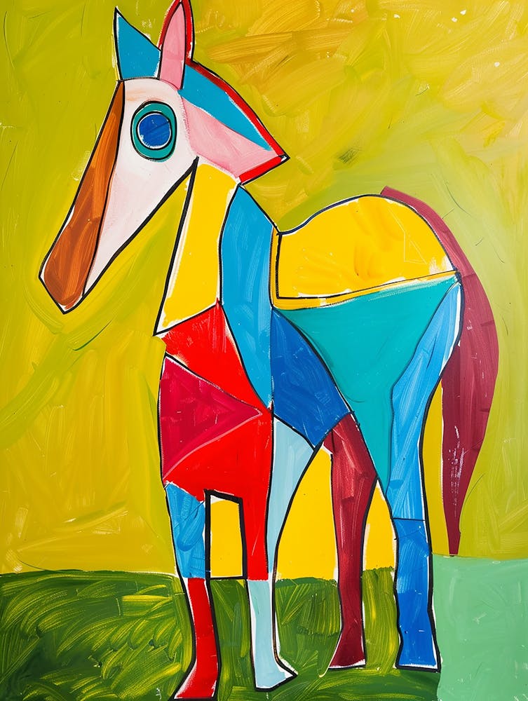 Abstract Horse