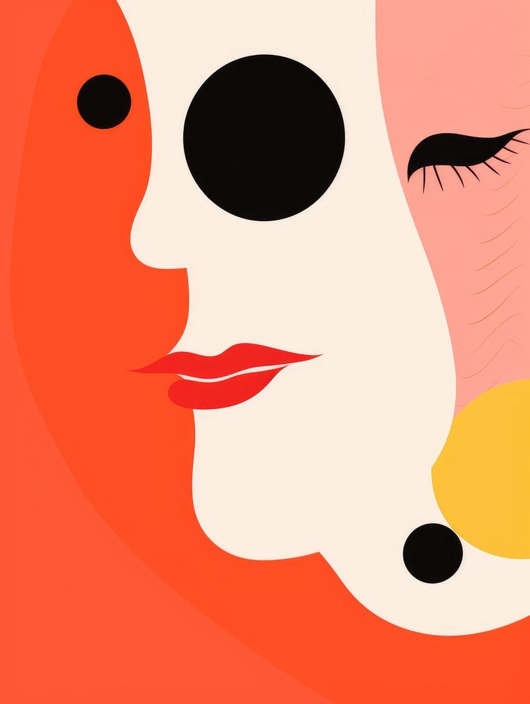 Abstract Portrait Of A Woman 19