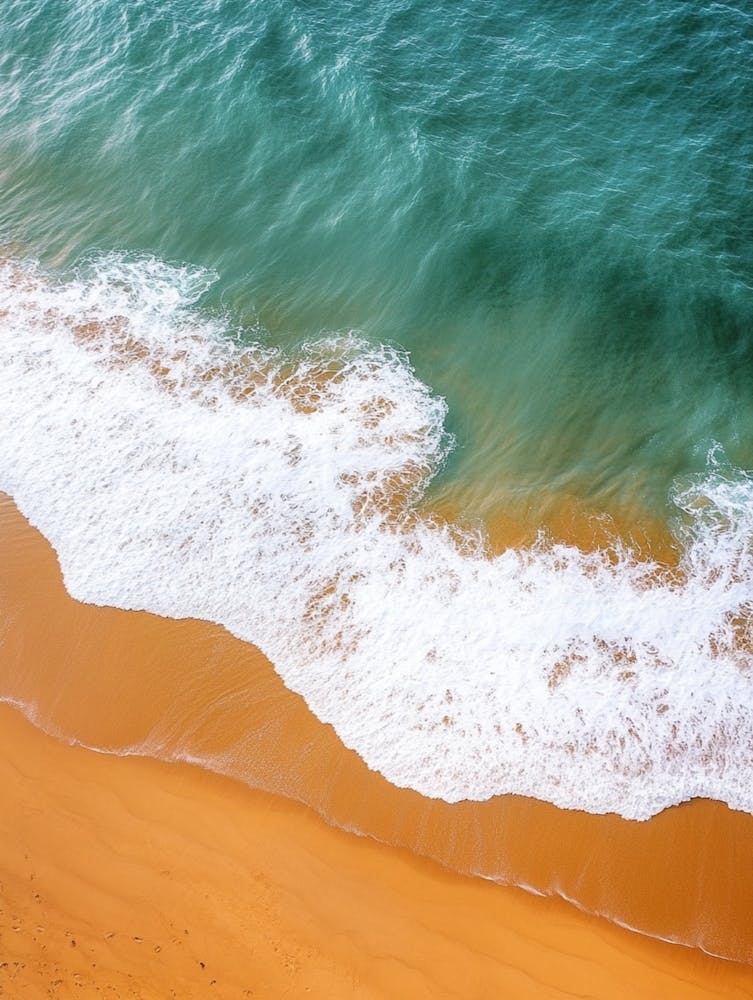 Aerial View Of A Beach 57