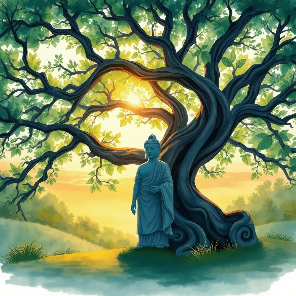 Buddha Under The Tree