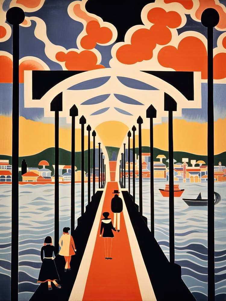Ponte Vasco De Gama, Portugal, Colourful 1