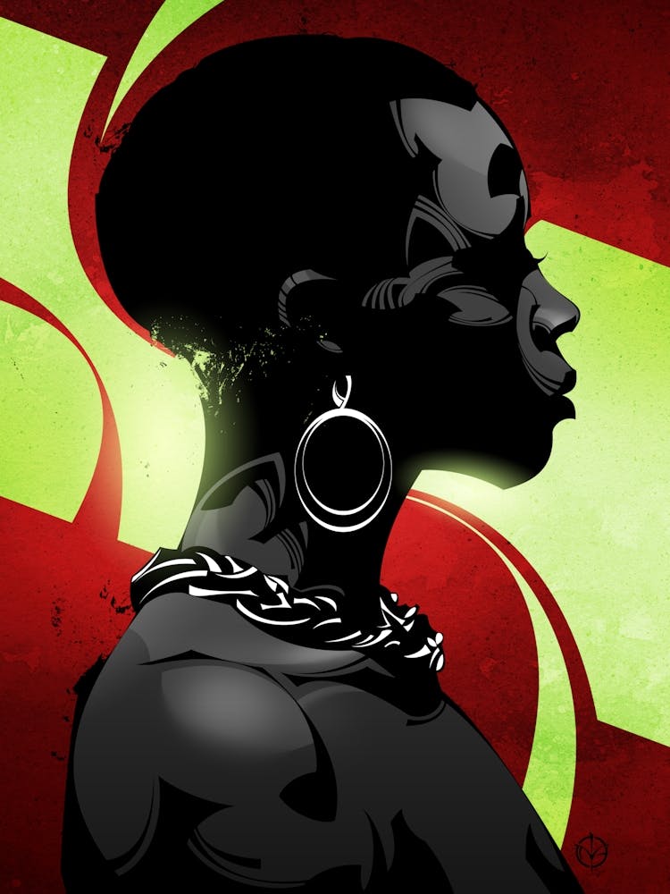 Andile Black Woman Portrait