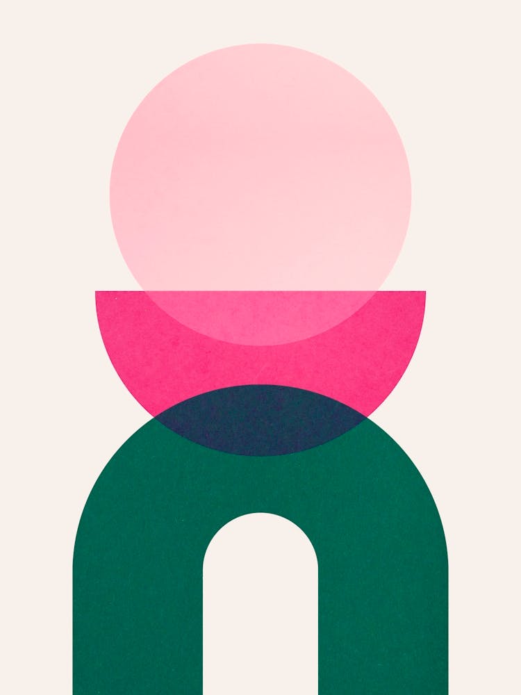 Geometric collage of textures 17