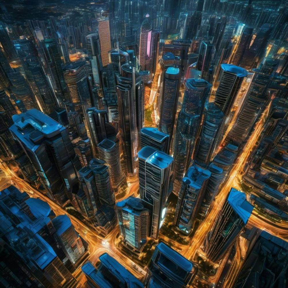 Cityscape At Night