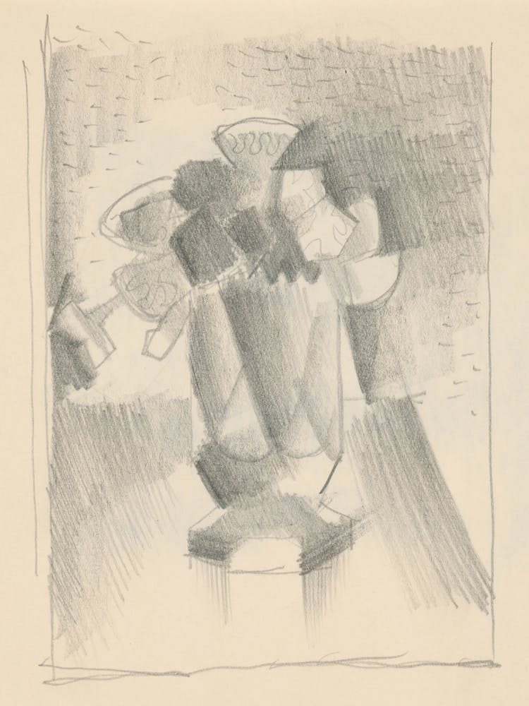 Sketchbook With Various Studio Drawings, Mikuláš Galanda (2) 2