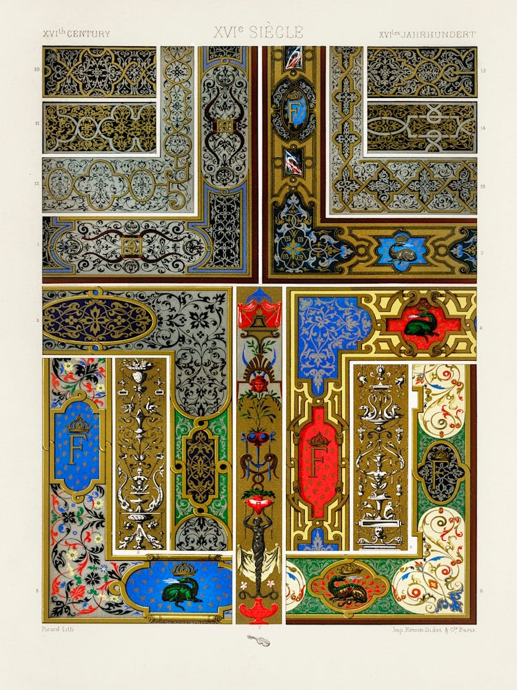 16th Century Pattern, Albert Racine (4)