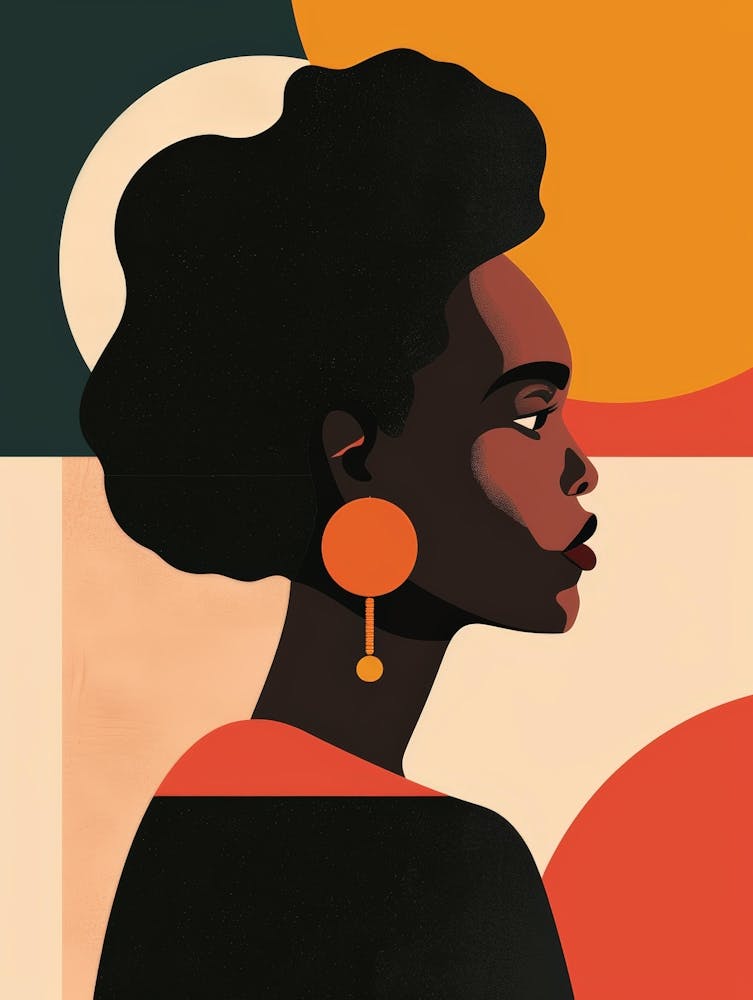 Portrait Of African Woman 35