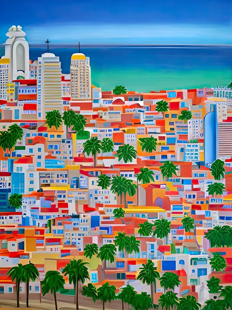 Caribbean Cityscape