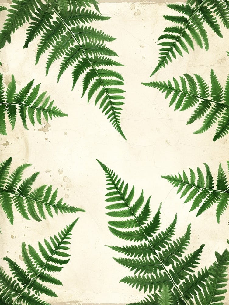 Pattern Poster Lady Fern 3