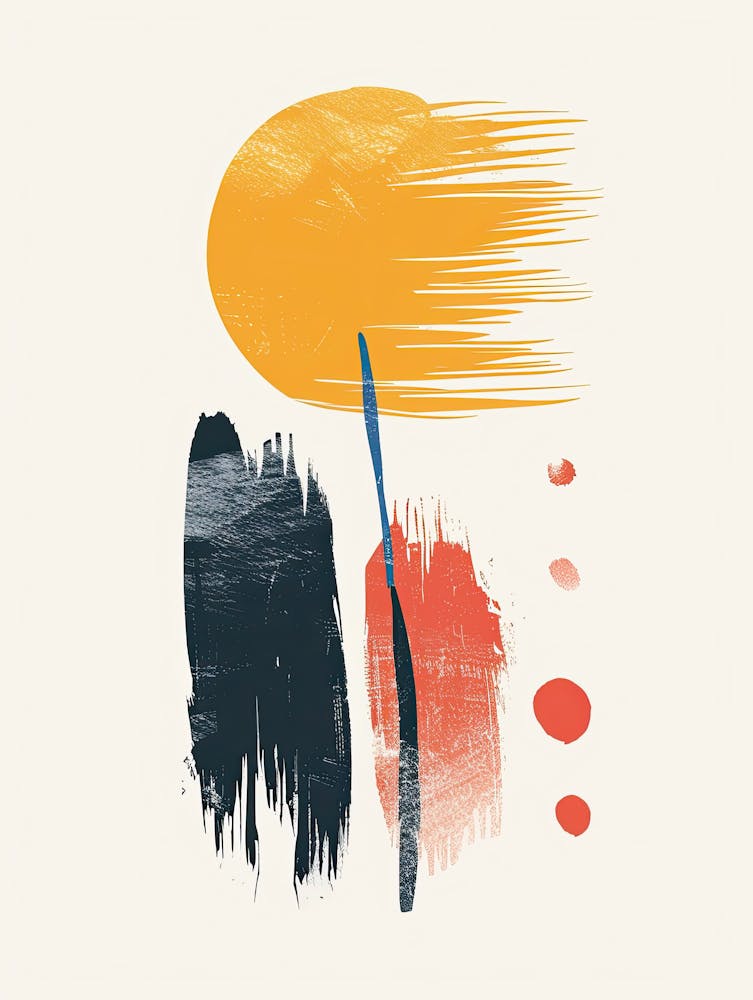 Cosmic Glow Mid Century Style