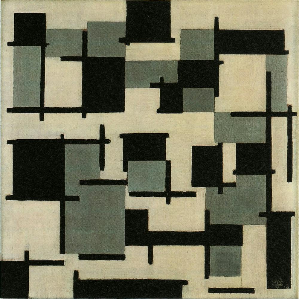 Theo Van Doesburg Composition Xii