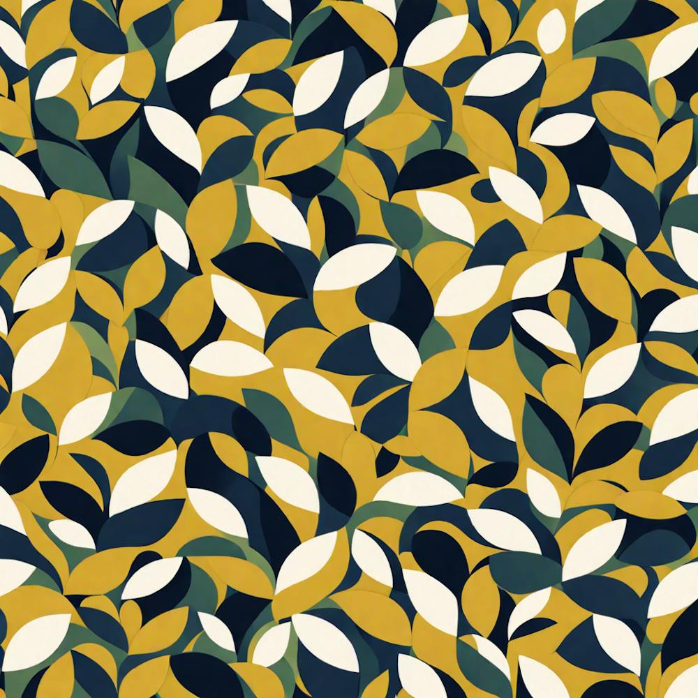 Leafy Pattern, A Seamless Pattern, Flat Art, 163