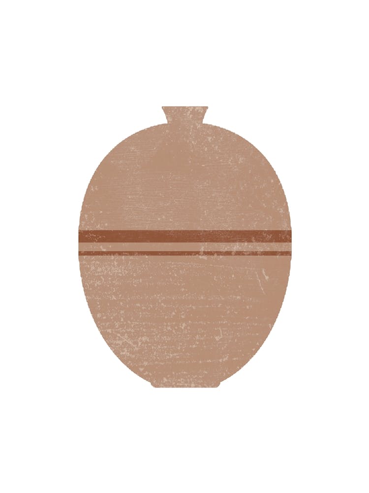Lebes Minimal Terracotta Pot