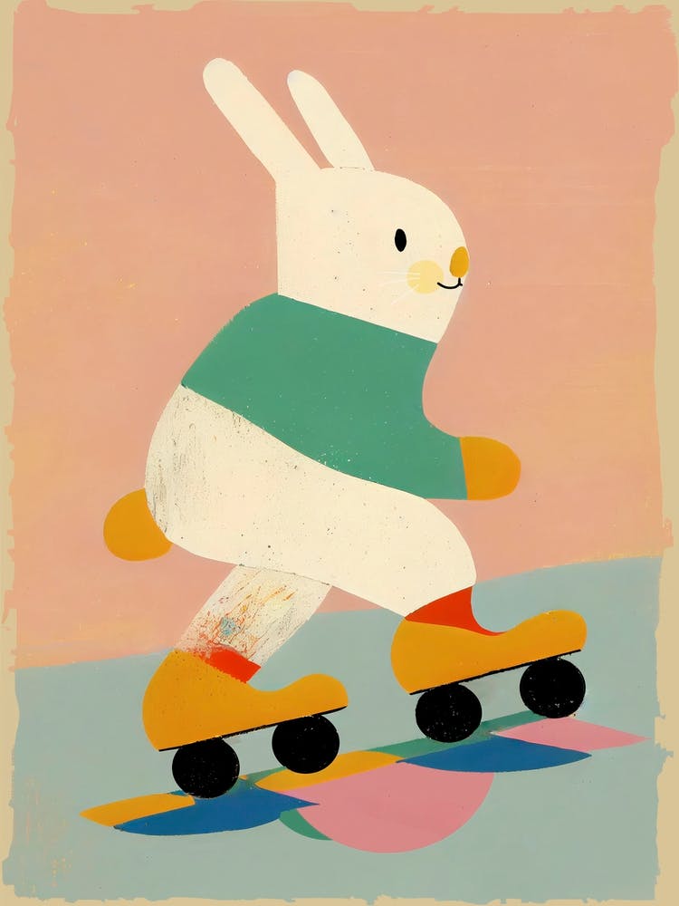 Skating Bunny