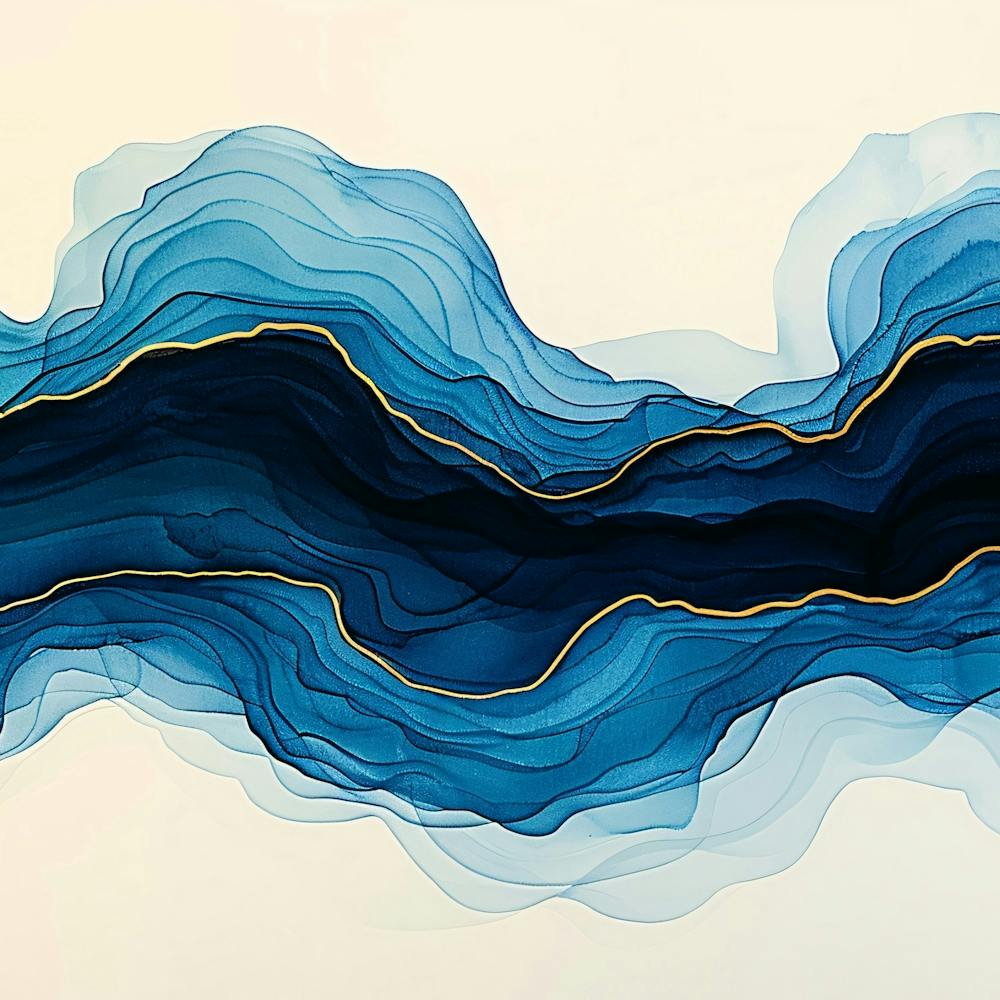 Blaue Welle