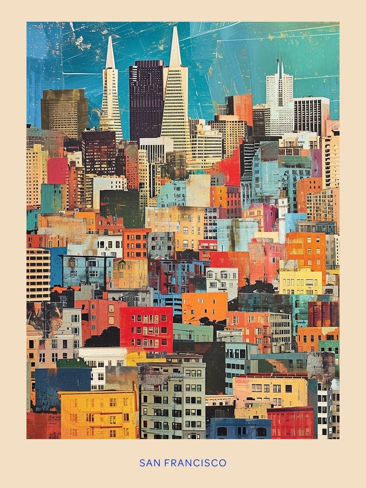 Kitsch San Francisco Poster 1