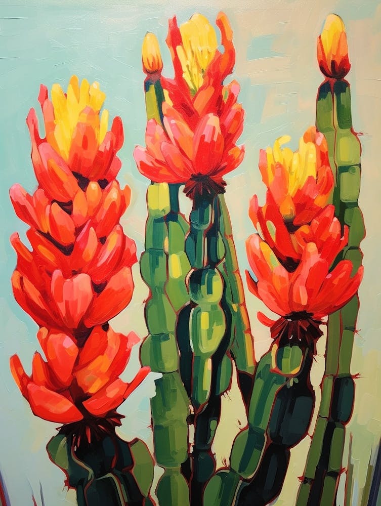 Cactus Painting Trichocereus 4