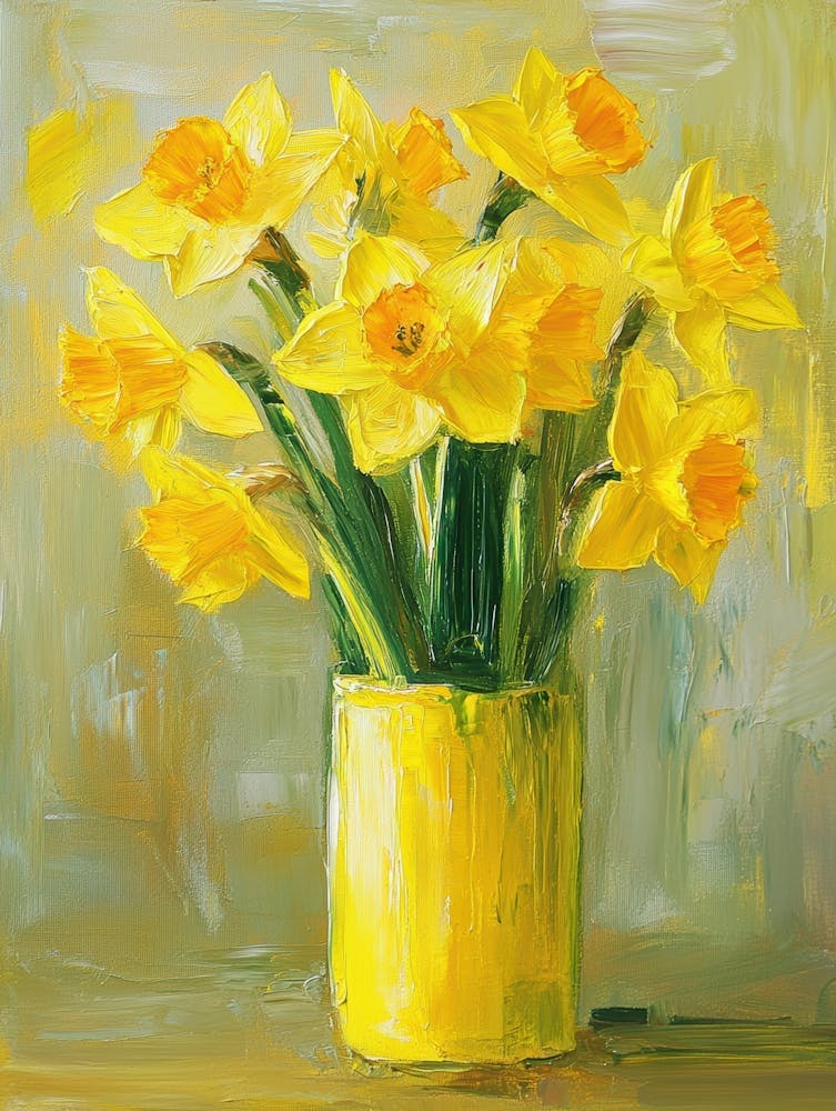 Yellow Daffodils 6