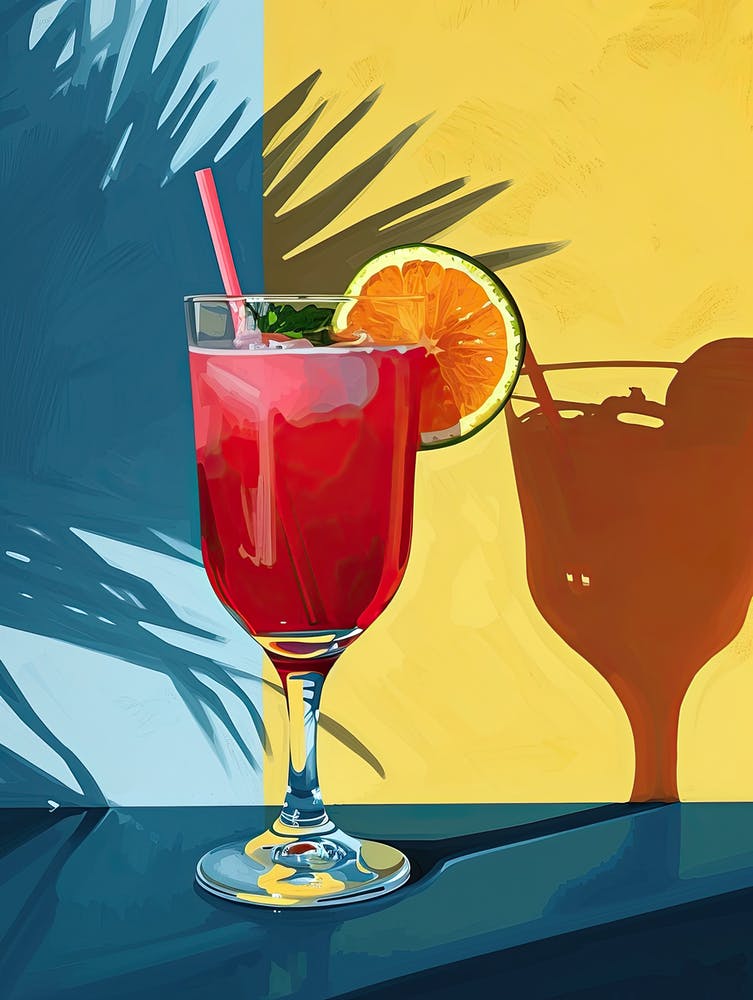Tropischer Cocktail