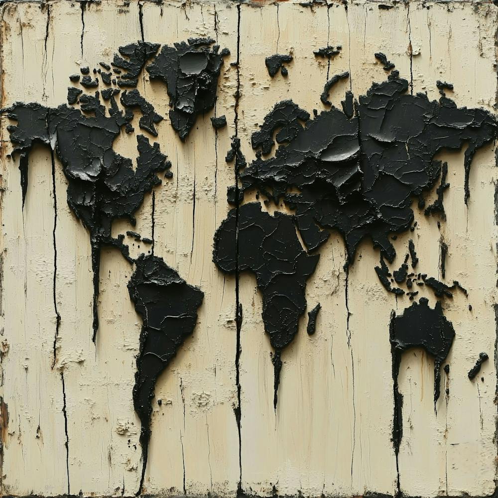 World Map Art 4