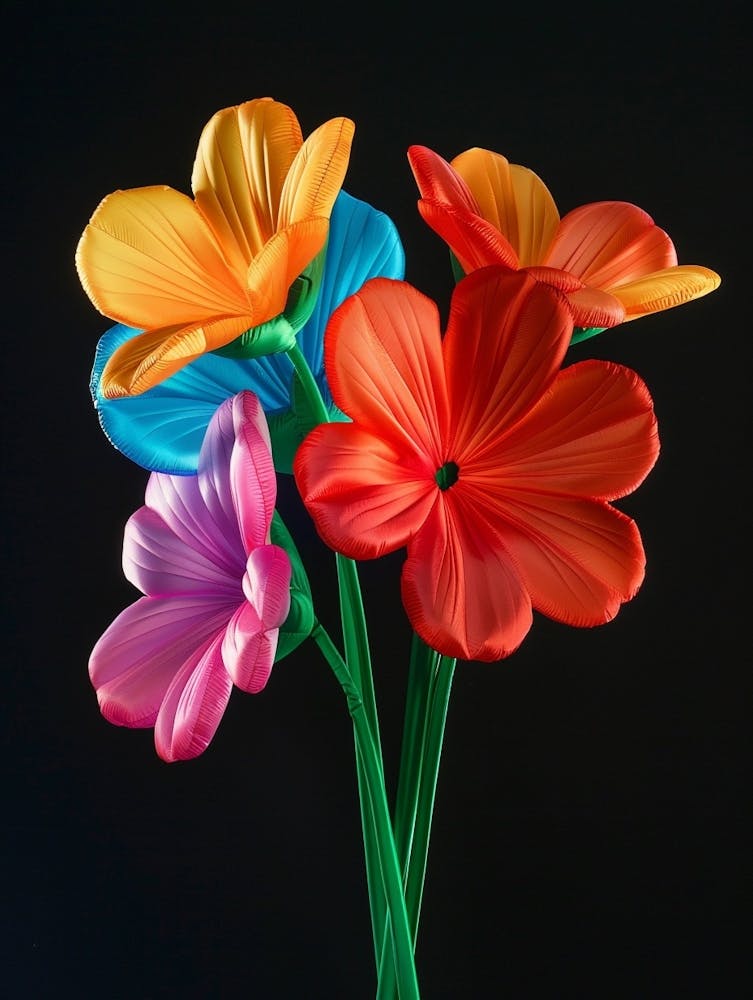 Bright Inflatable Flowers Geranium 1