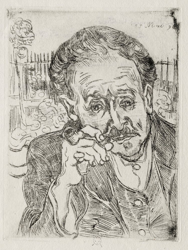 Dr. Gachet (1890), Vincent van Gogh