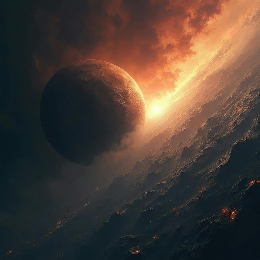 Weltraumlandschaft 6