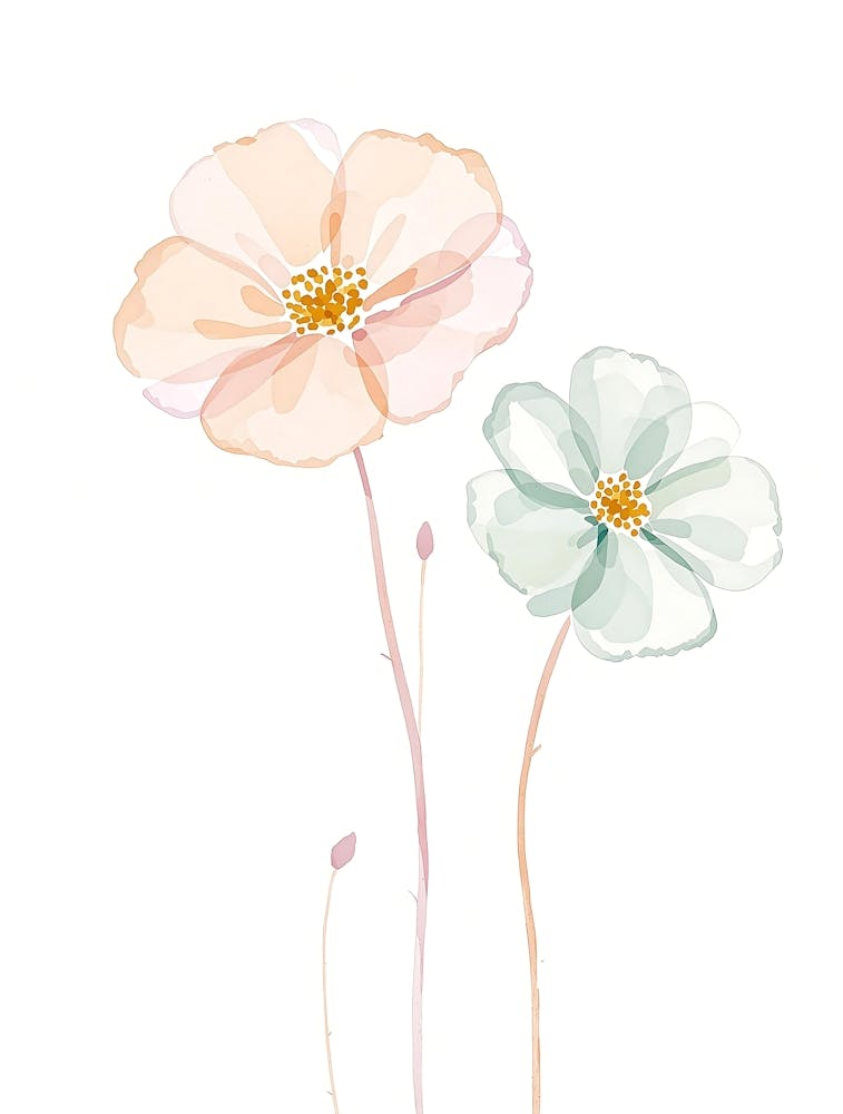 Modern Botanical Simplicity with a Gentle Flow