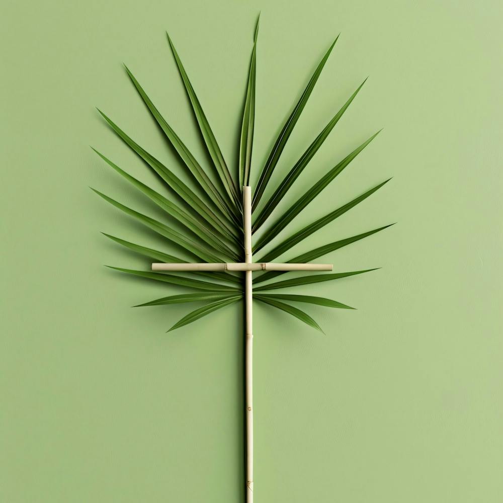 Palm Leaf Cross