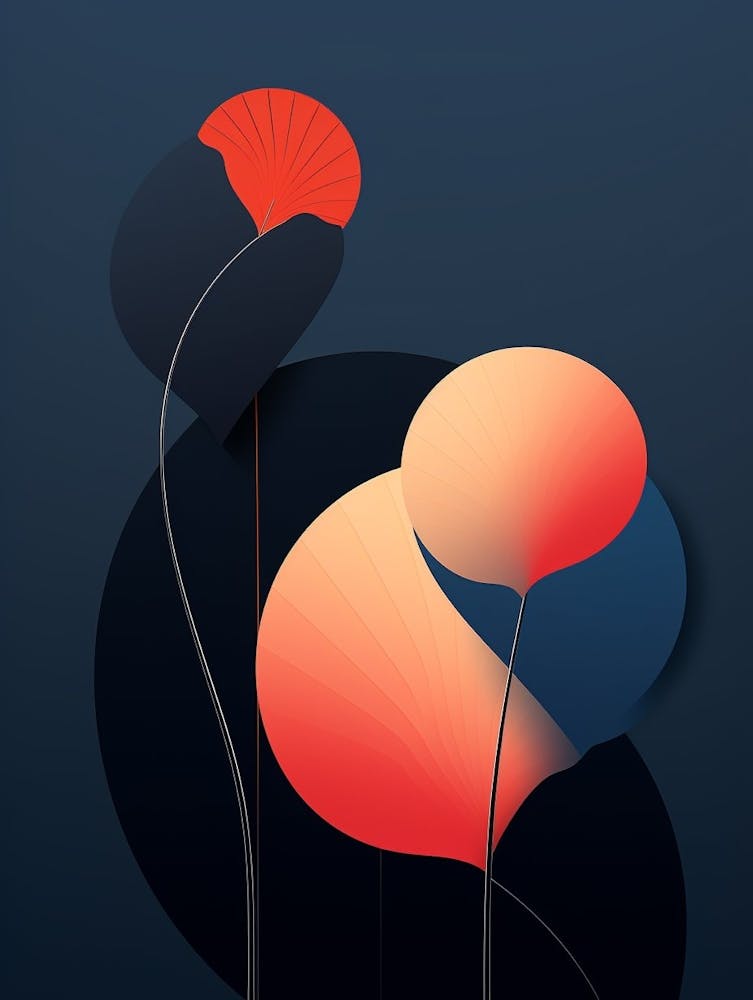 Snail Minimalist Abstract 1