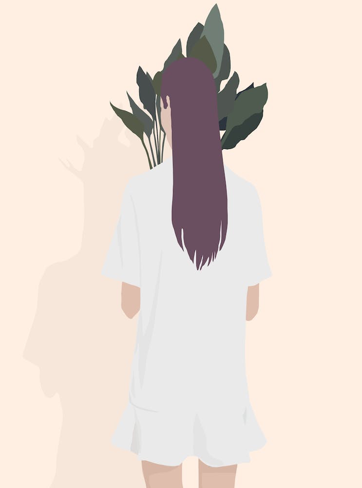 Hiding behind Leaves