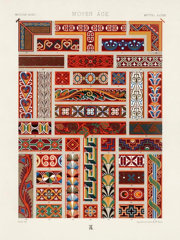 Middle Ages Pattern, Albert Racine (7) 1