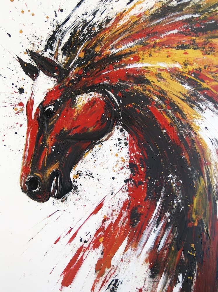 Horse Painting 7