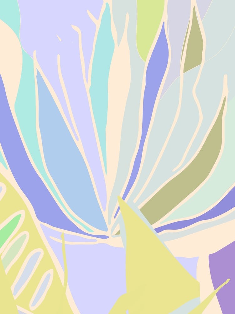 Succulent Garden In Blush