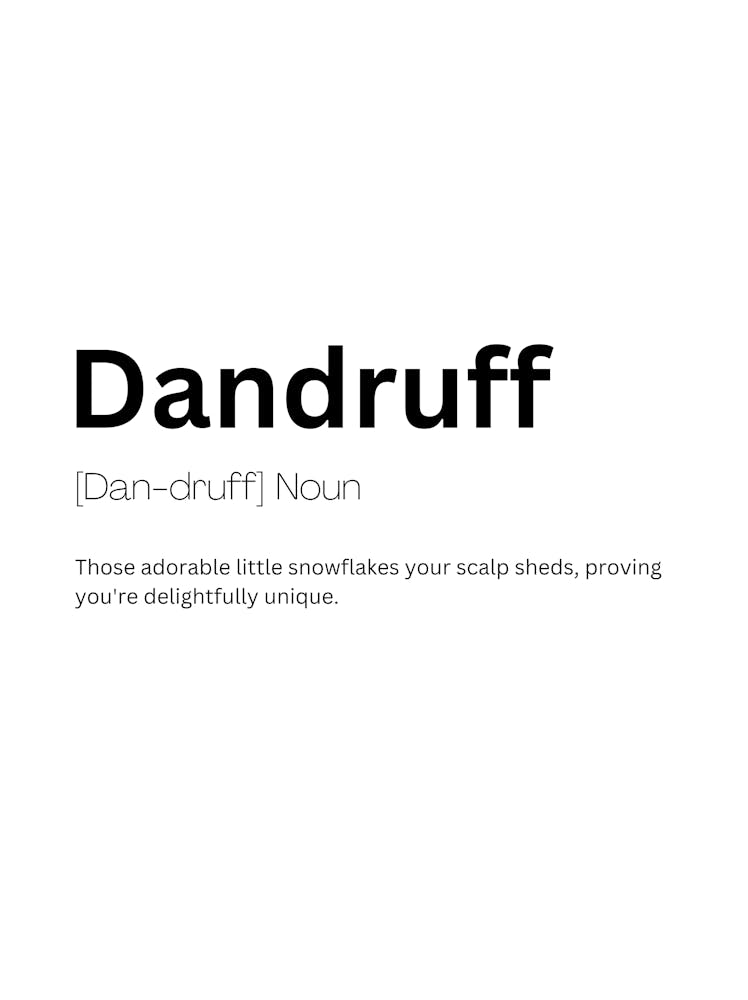 Dandruff Definition Meaning