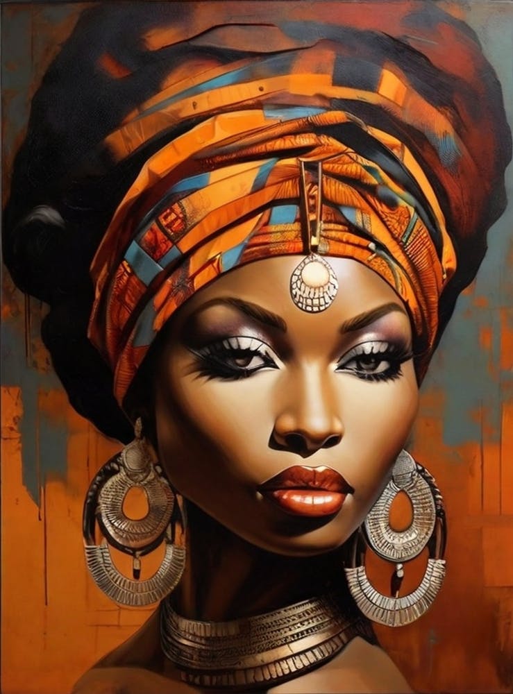 African Beauty Woman