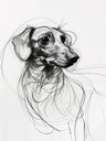 Dog Drawing Art Prints