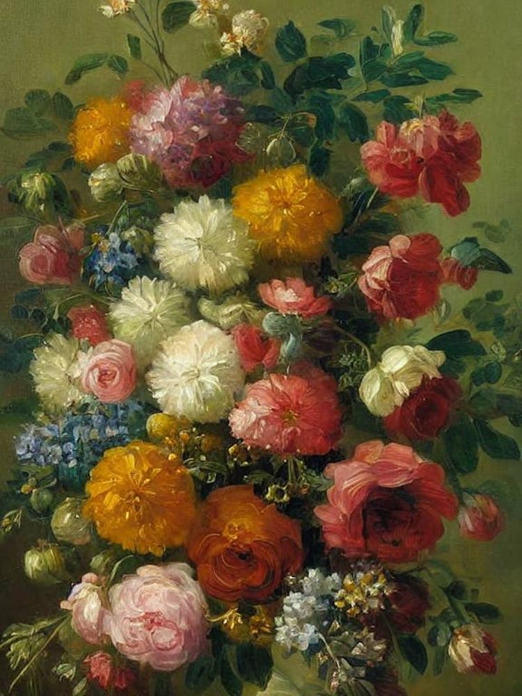 Fleur de Bouvardia - Peinture 2