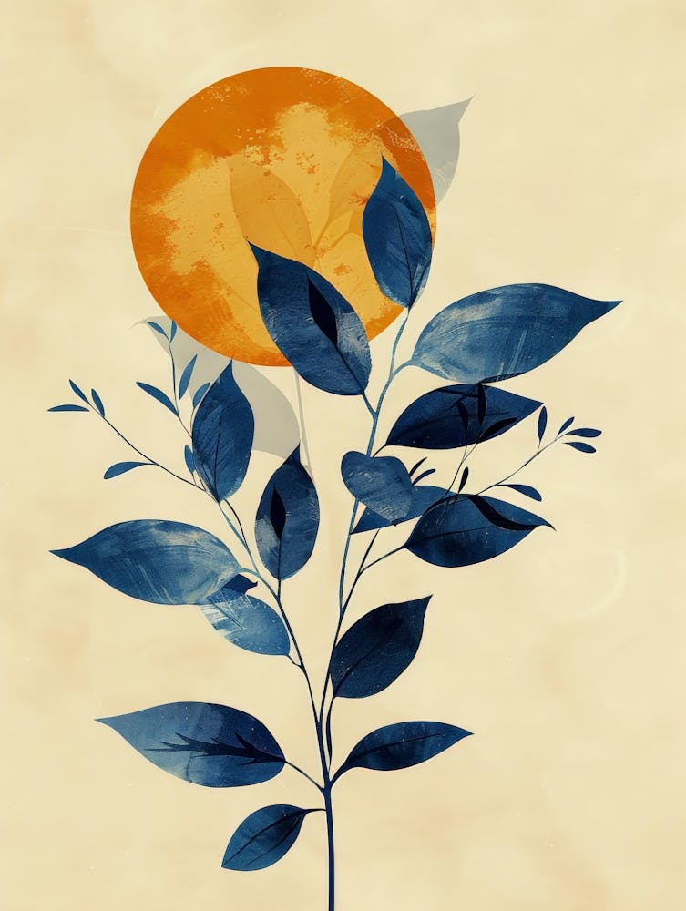 Sun And The Leaves 1