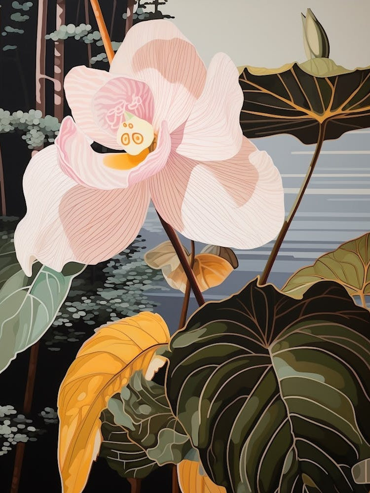 Flower Illustration Orchid 4