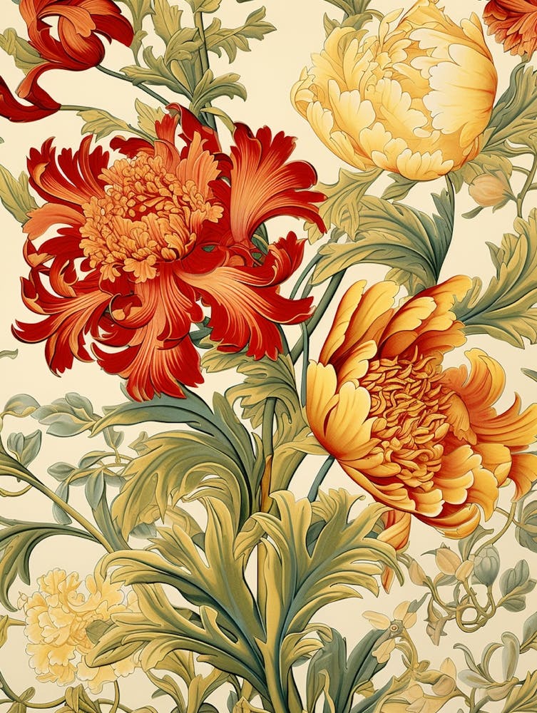 Floral Wallpaper Pattern 6